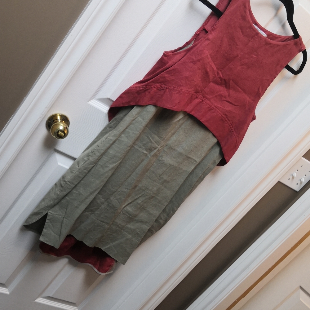 Oblique Creations Linen Dress, Sz 8